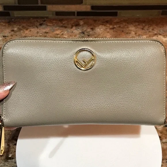 Fendi Wallet with Gold Accents - Picture 2 of 4
